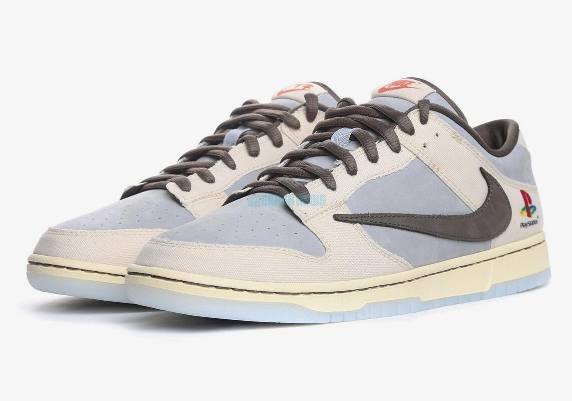 【海外スタッフより直送・正規品保証！日本未発売モデル】Travis Scott x PlayStation x Nike Dunk Low【送料無料 代金引換】
